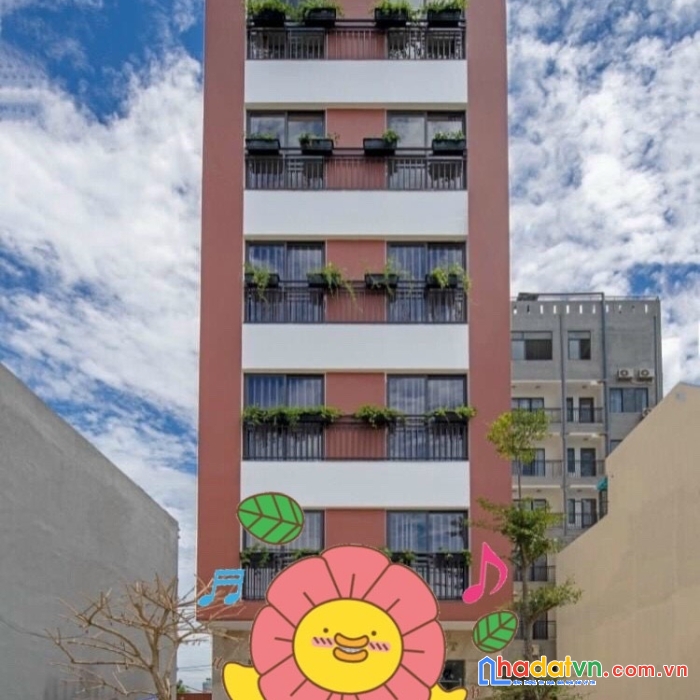 Bán toà căn hộ cách biển mỹ khê 500m, hiện đang hoạt động full phòng