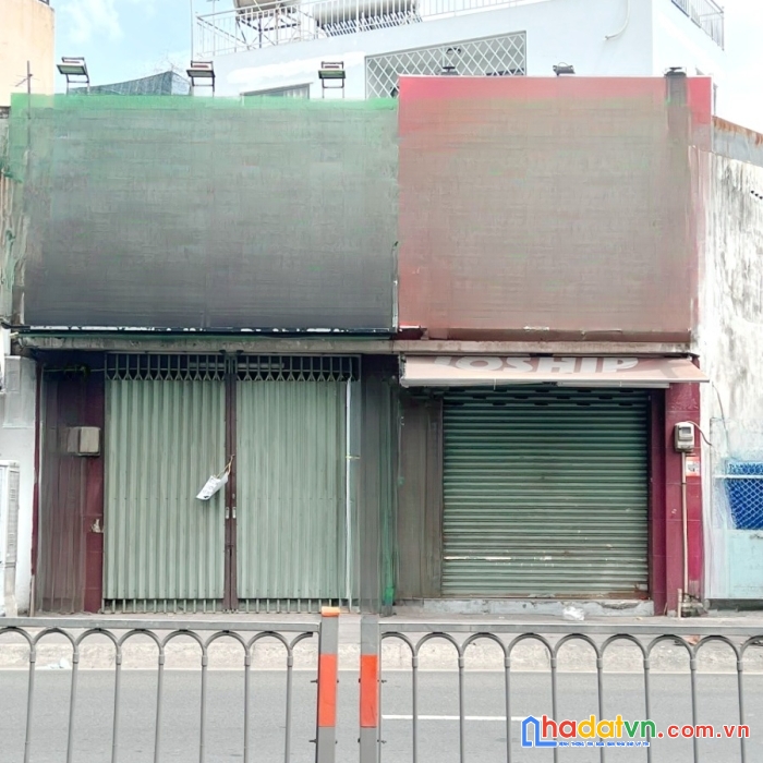 Nhà cấp 4 (6.5x8m) mặt tiền đường chính dương bá trạc p1q8