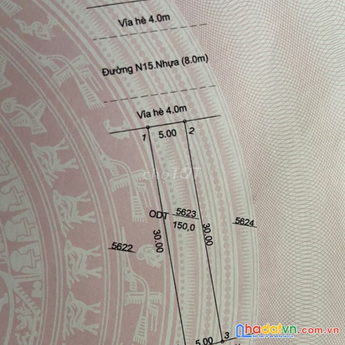 Bán nhanh lô đất mặt tiền nhựa 16m gần kcn mp3