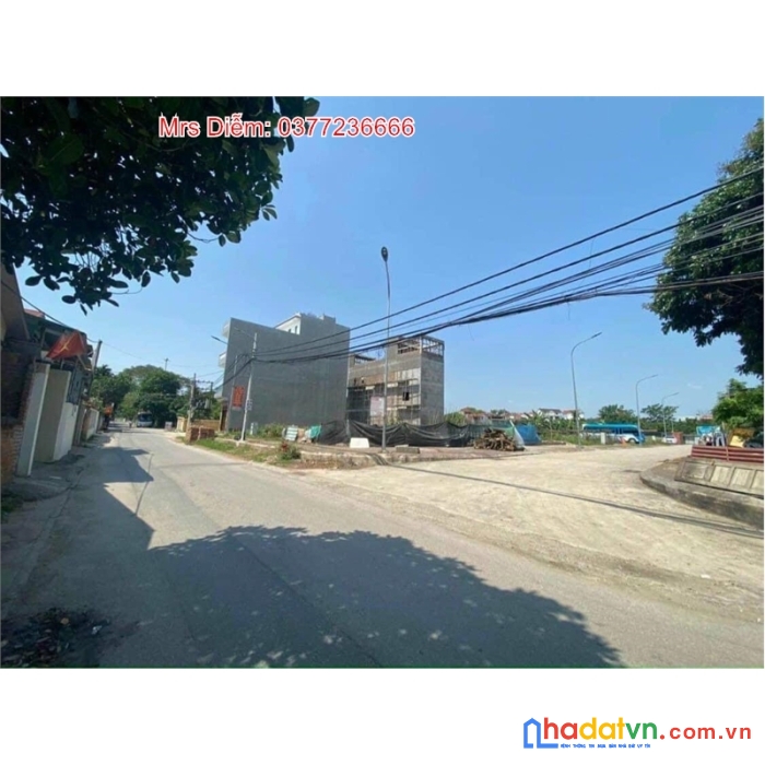 Chủ chào 4.8 tỷ, mrs diễm cần bán 96m đất trục chính thông đông, việt hùng, đông anh.