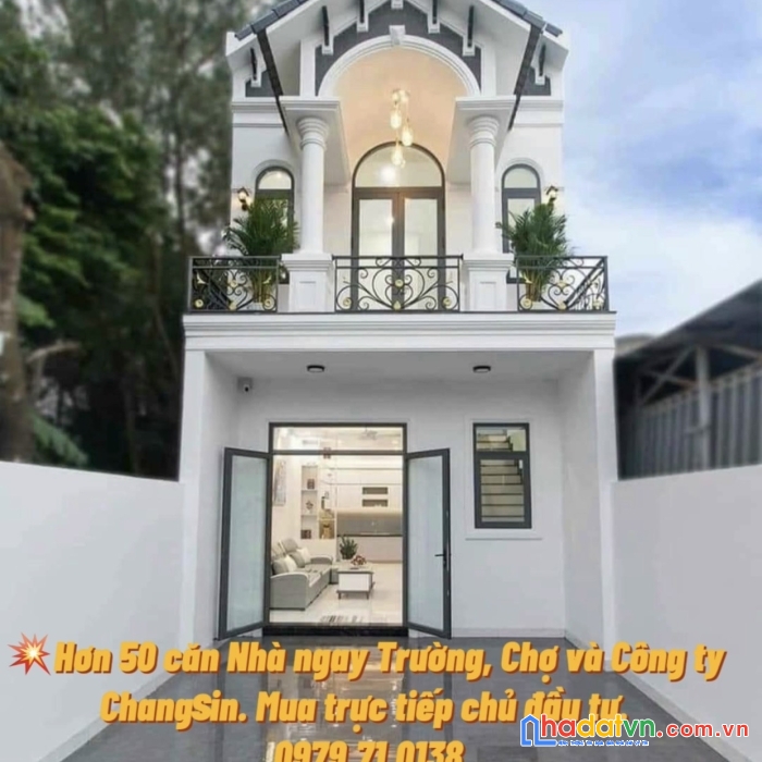 Nhà 1l1t 5x22 sổ riêng thổ cư gần cty changshin giá từ 500 triệu