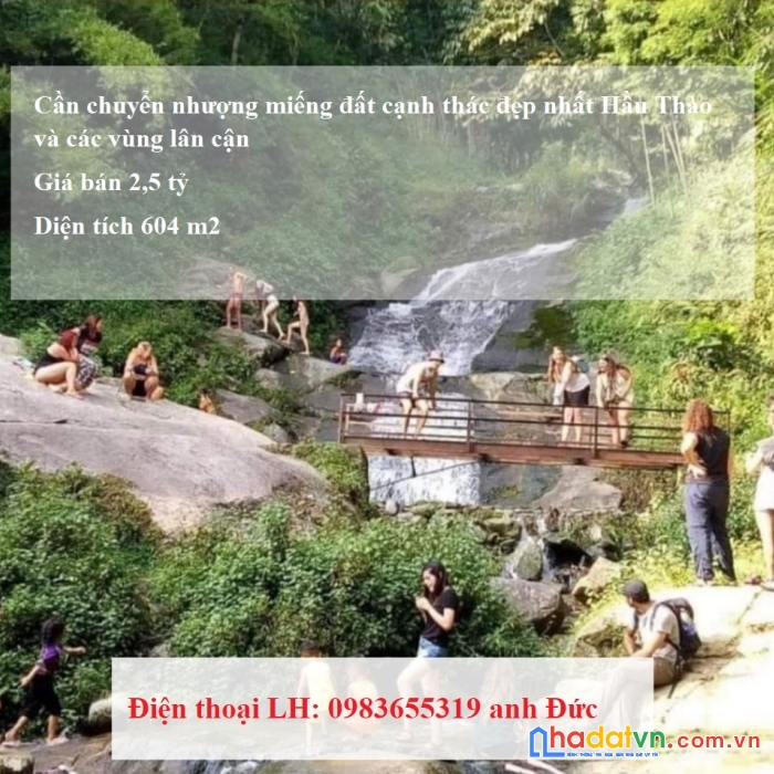 Cần chuyển nhượng miếng đất cạnh thác đẹp nhất hầu thào và các vùng lân cận