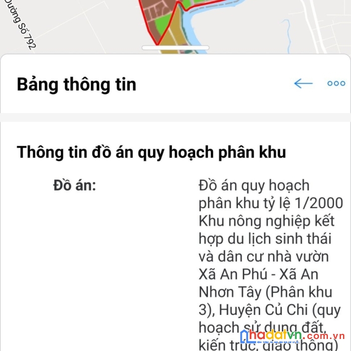 Cần bán lô đất xã an phú huyện củ chi tp hồ chí minh