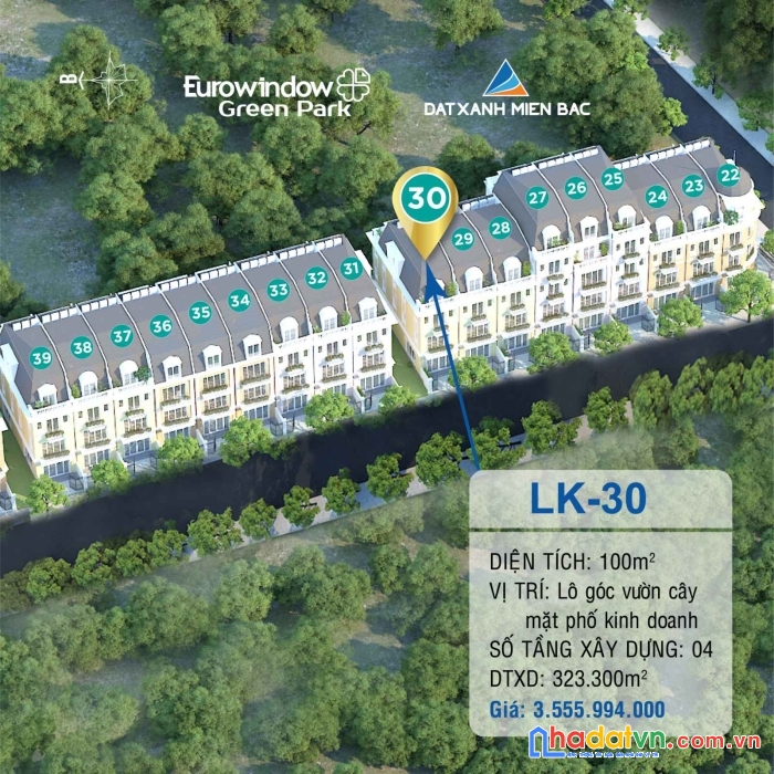 Shophouse, liền kề góc vườn cây mặt phố kinh doanh chỉ cần 500tr tại trung tâm thành phố yên bái