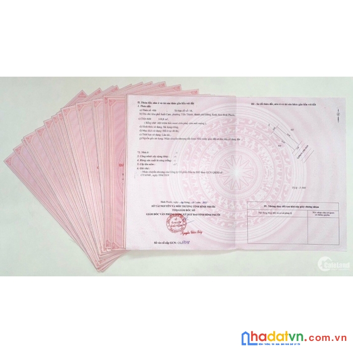 Đất nền trung tâm đồng xoài sổ sẵn full thổ cư giá chỉ từ 8  triệu/m2 mặt tiền đường nhựa 13m và