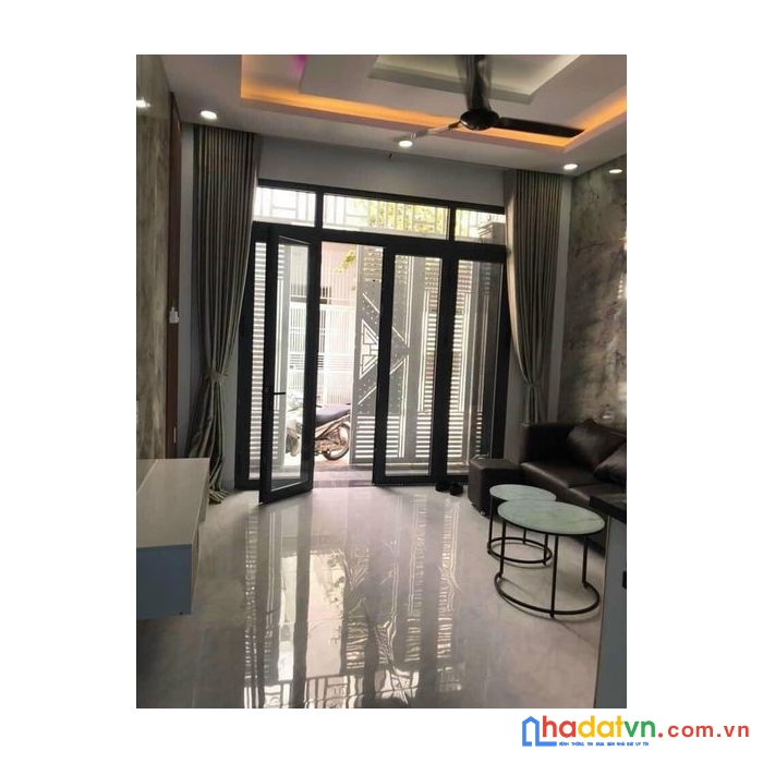 Bán nhà  2 tang ,sát mặt tiền hẻm xe hơi 7m nhà mới keng - chỉ 4.3 tỷ tl - gò xoài.