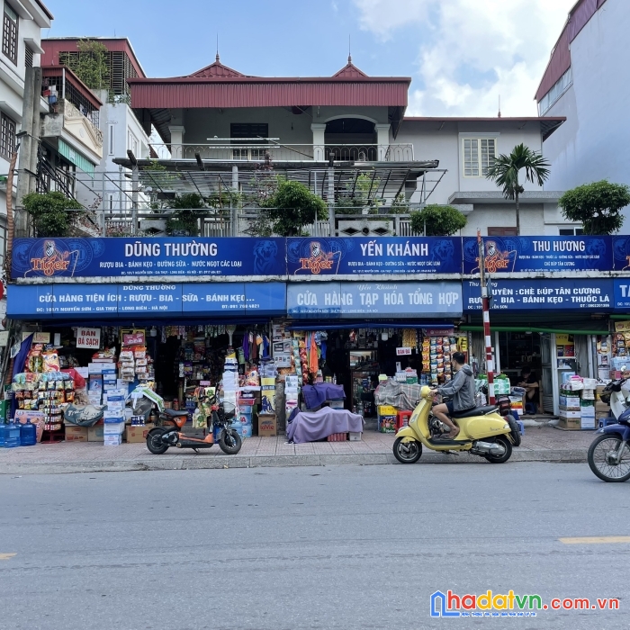 Cực hiếm, bán đất tặng nhà c4 mặt phố nguyễn sơn, thông lâm hạ, nguyễn văn cừ,lô góc, 212m, mt9m,