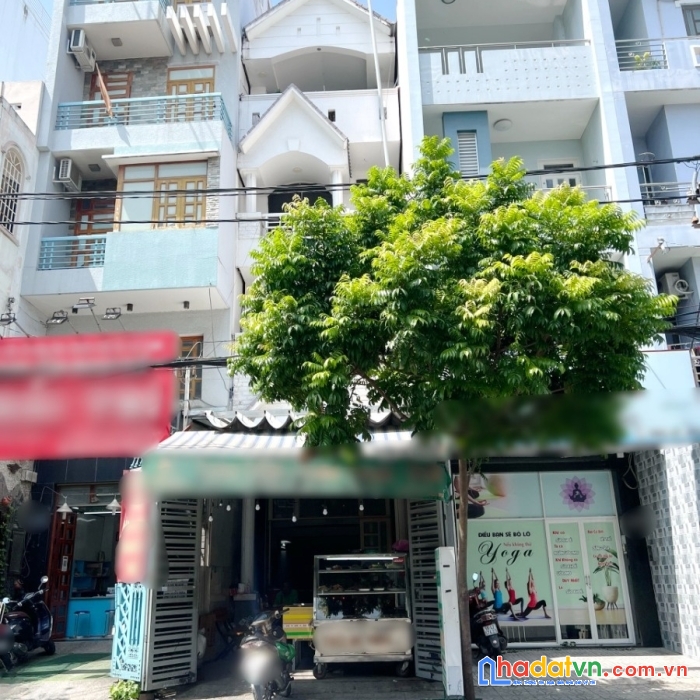 Nhà 4.1x35m nở hậu mặt tiền đường âu dương lân p3q8. trệt,3 lầu,sân thượng. giá 21.5 tỷ tl ít