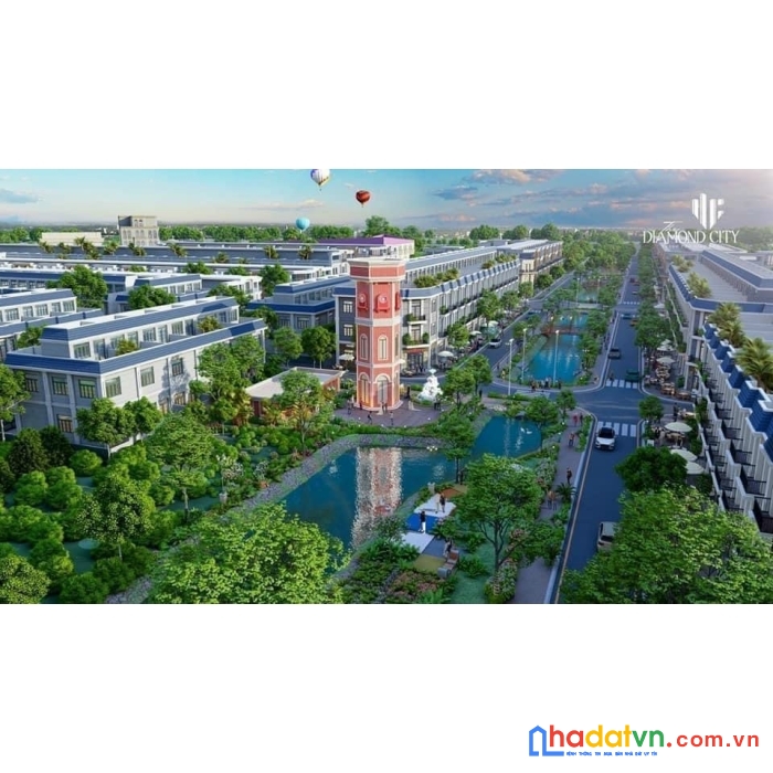 10 suất ngoại giao nền shophouse dự án the diamond city - thắng lợi group, trả góp 24 tháng 0% lãi
