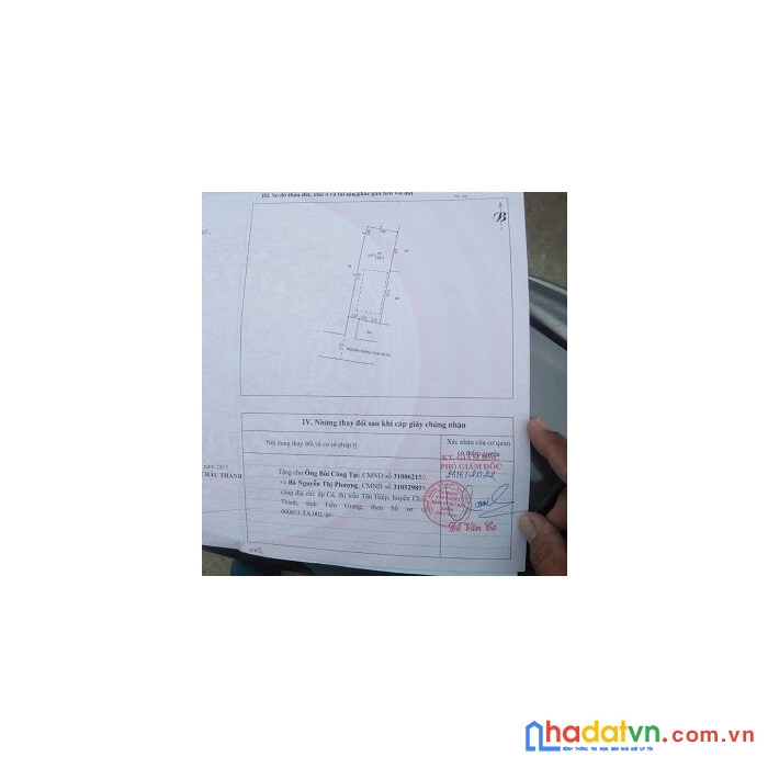 Cần bán gấp căn nhà ngay trung tâm huyện châu thành, tỉnh tiền giang