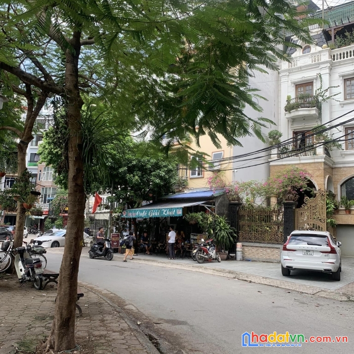 Nhà lô góc mặt hồ ba mẫu+ vỉa hè rộng ô tô tránh- nhà phố đống đa 43m