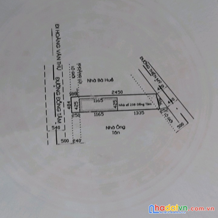 Bán đất 2 mặt tiền ( tặng nhà ) đường đồng tâm - phường 4 - đà lạt