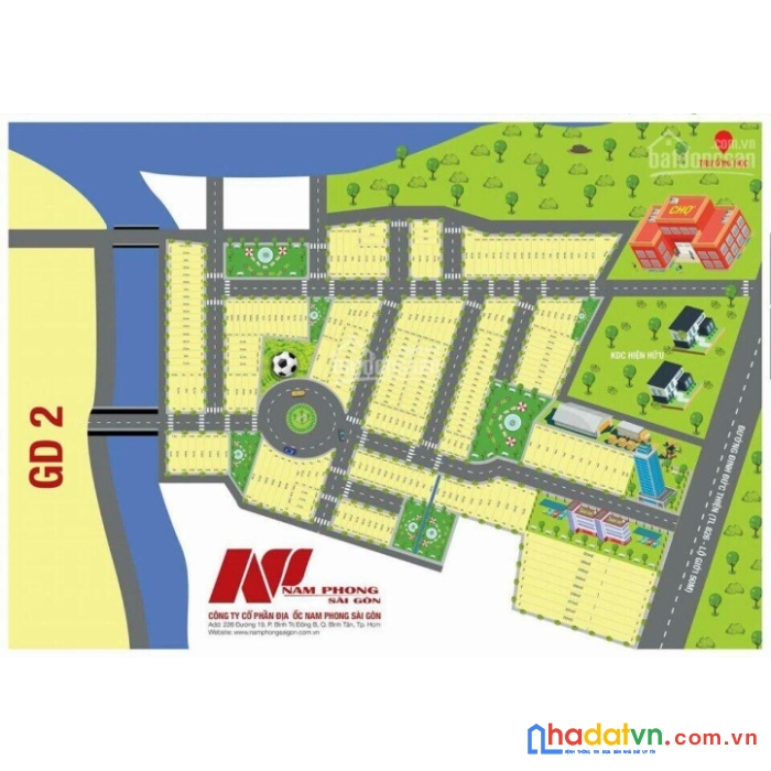 Chính chủ bán đất lô đẹp, gần sát mặt tiền đinh đức thiện - long an
