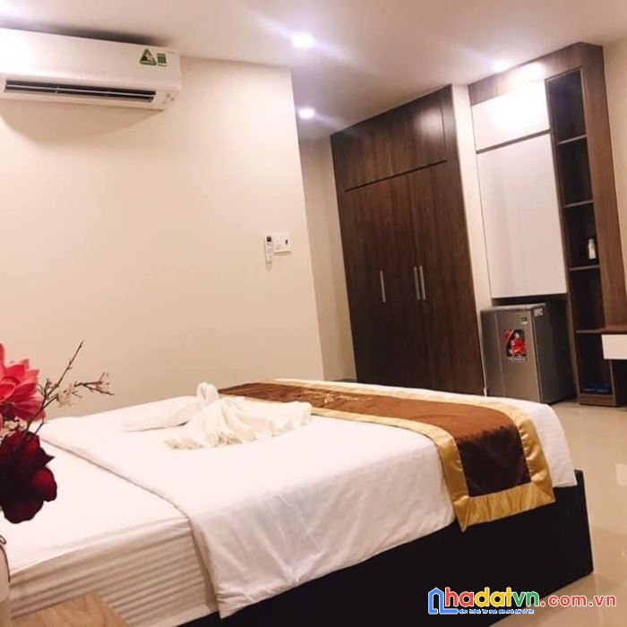 Cho thuê căn hộ-khách sạn theo tháng giá 5tr cho 2 người, miễn phí điện nước, miễn phí máy giặt,