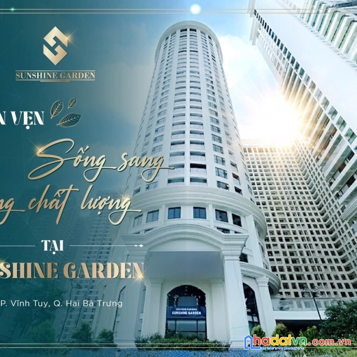 Cần bán 5 căn penthoue sunshine garden view siêu đẹp. giá nhỉnh 5 tỷ.