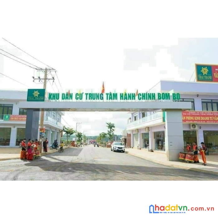 Bán đất full thổ cư giá 460tr/lô ngay trung tâm hành chính, sổ hồng sang tên công chứng ngay