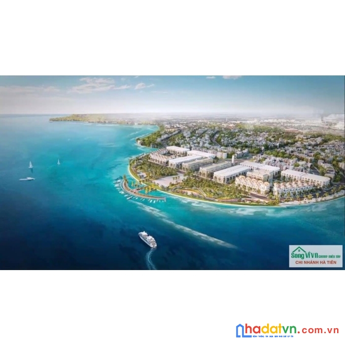 Dự án new vegas hà tiên, khu a5 nhà phố, biệt thự giai đoạn1, sát trung tâm view biển, đất ở