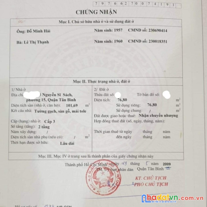 77m2 , 5.5x15 , 2 tầng , oto ngủ trong nhà , nguyễn sỹ sách , p15 , tân bình 5ty.x tl .
