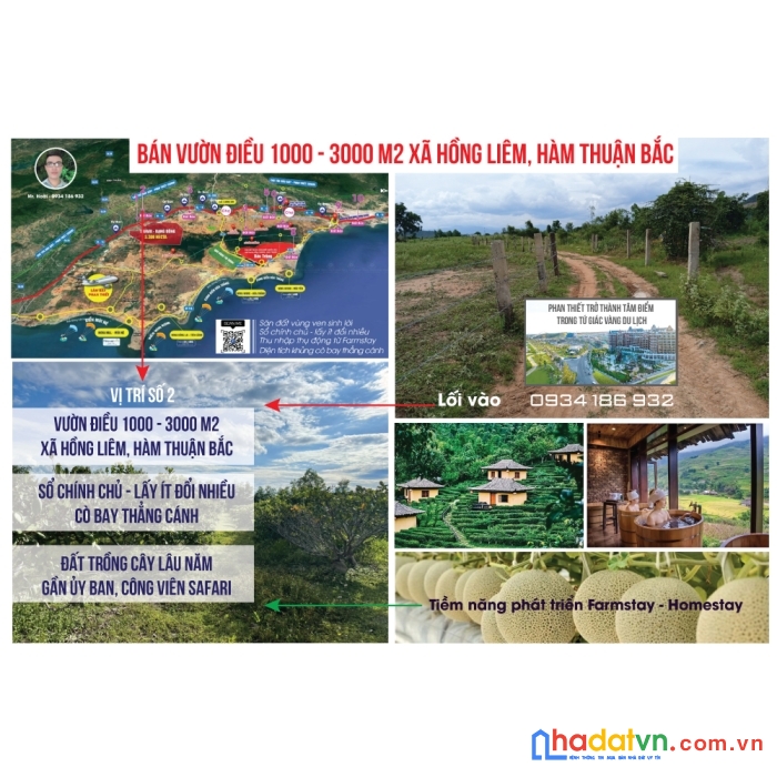 Chính chủ cần vốn bán đất vườn hồng liêm