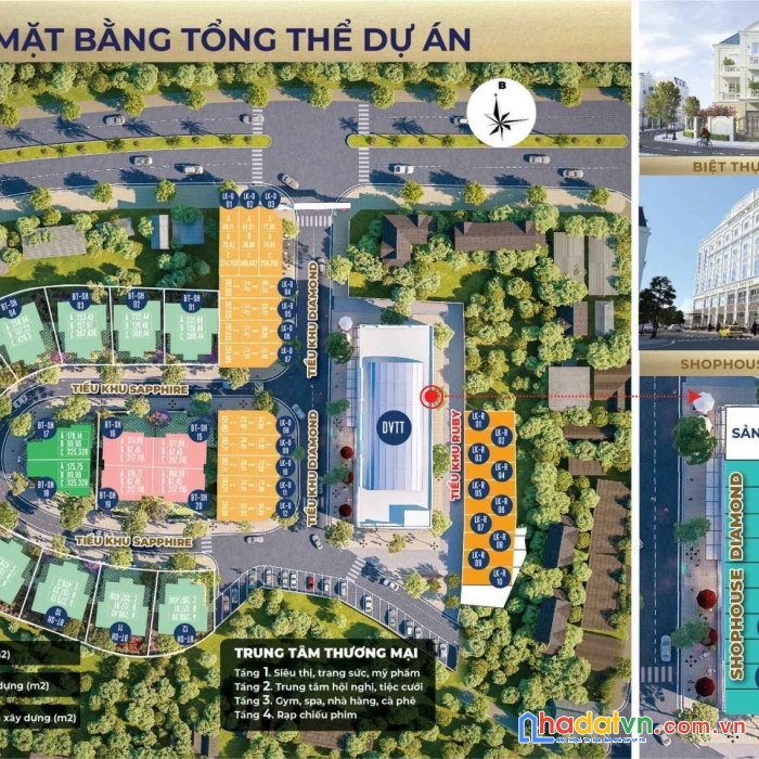 Chỉ từ 2,9 tỷ sở hữu biệt thự, liền kề, shophouse melinh plaza trung tâm tp yên bái