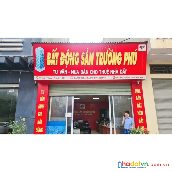 Nhập khâu lô đất trung tâm tt hồ, thuận thành, bắc ninh. với giá nhỏ xíu 11.8 tr/m