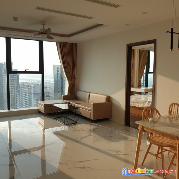 Cho thuê chung cư full nội thất cao cấp sunshine city ciputra 2 ngủ + 1, 2 wc