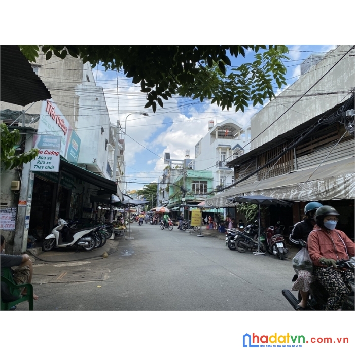 Mặt bằng  kd đa ngành chợ tân trụ, tân bình, 63 m2, 4 tầng