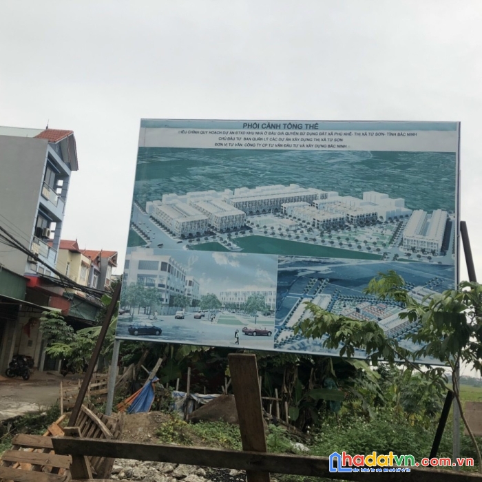 Còn duy nhất lô đất hoa hậu đường ô tô 7 chỗ sát dự án đại đô thị nhà ở phù khê hương mạc rộng