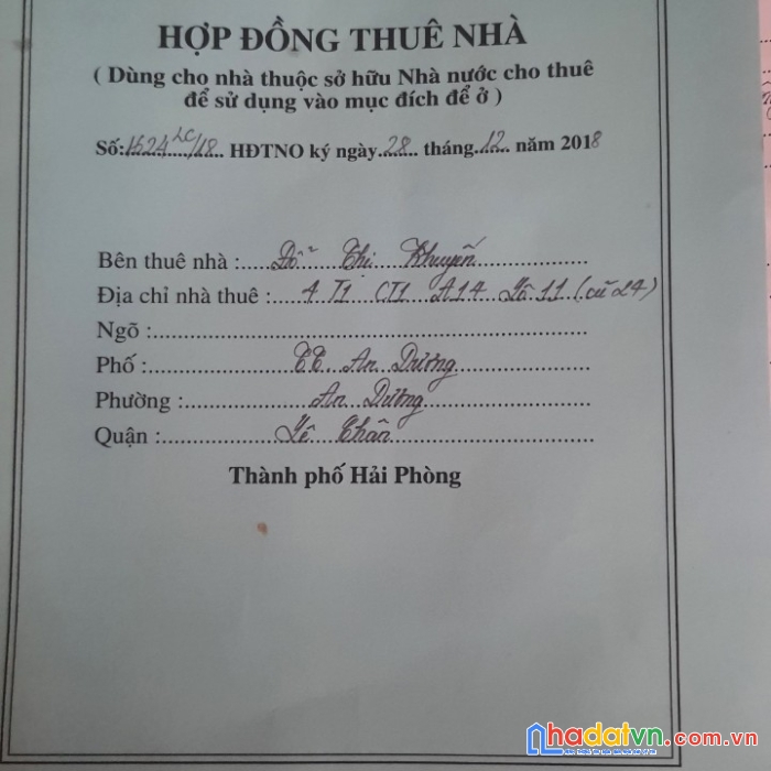 Chính chủ cần bán nhà tập thể khu phạm huy thông, an dương , quận lê chân, hải phòng