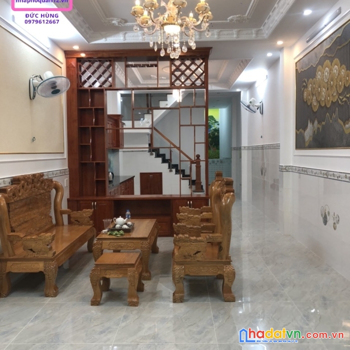 Bán nhà mới keng, vườn lài, an phú đông, quận 12, diện tích 112m2.