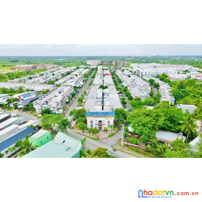 Biệt thự phố - 2 tỷ, kdc phú quý -  trung tâm q cái răng, dt 6,3x11m, đường ô tô 12m, sổ hồng