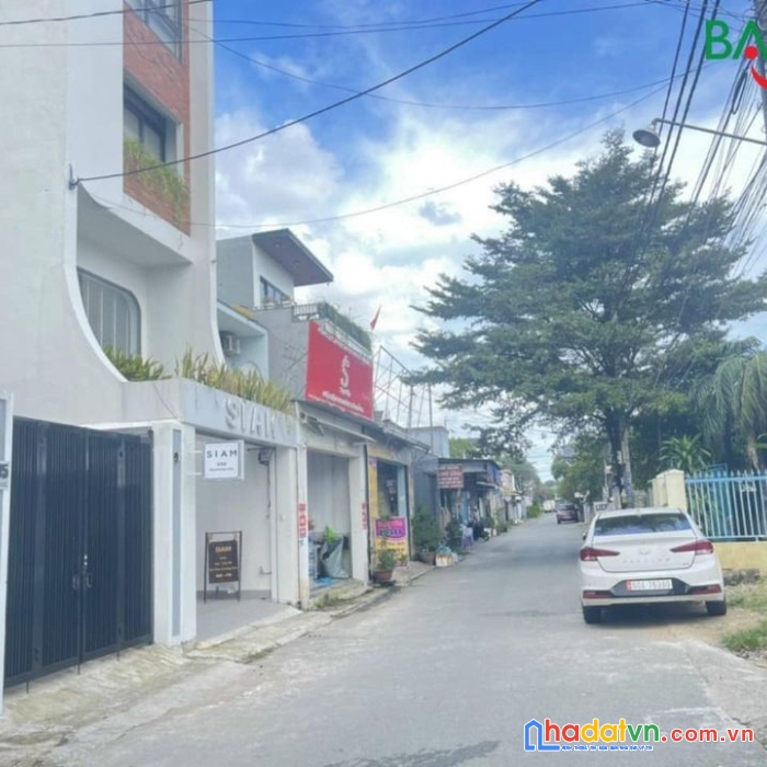 Bán nhà lầu mặt tiền kinh doanh, nguyễn bá học, 140m2 thổ cư, nở hậu 6m8, tân mai