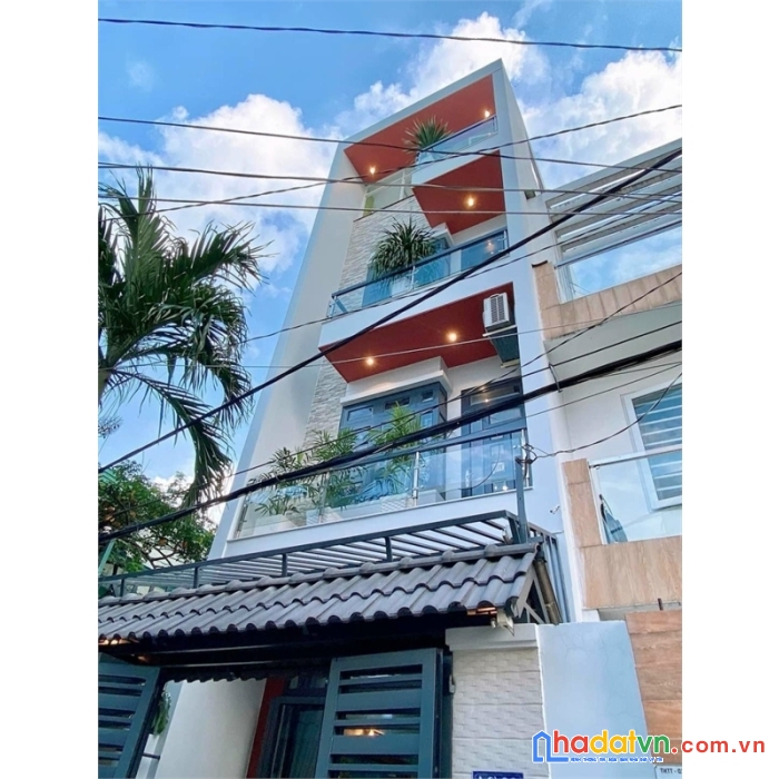 Bán gấp-nhà đẹp hxh 1 trục nguyễn tư giản p12 gv 4 tầng 4 x16 chỉ 6x tỷ tl