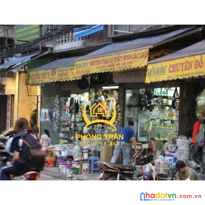 Siêu phẩm kinh doanh mặt phố hàng khoai, hoàn kiếm dt 150m2, 5 tầng, giá chỉ: 75 tỷ (có thương