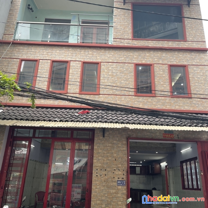 Nhà tân hòa đông q.6 8m x 10m nở hậu 4.5 tấm