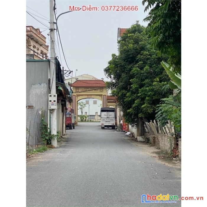 Chỉ hơn 1 tỷ, mrs diễm bán 46m đất có nhà cấp 4 tại khê nữ, nguyên khê, đông anh