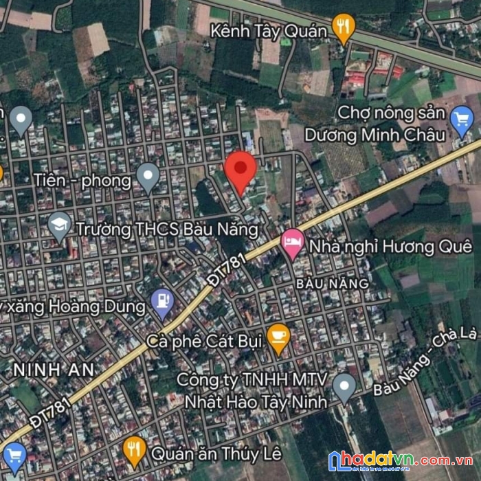 Chính chủ kẹt tiền nhờ đăng bán đất 7×28 xã bàu năng,huyện dương minh châu,tỉnh tây ninh