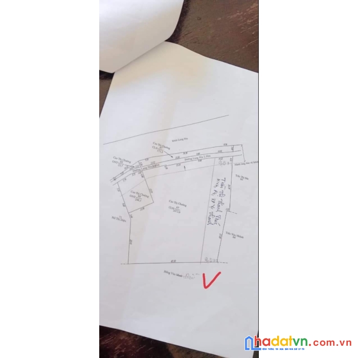 Bán đất vị trí đẹp tại ấp 7, xã vị tân, tp vị thanh, hậu giang