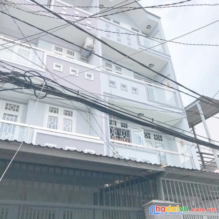 Nhà mới xây cư xá phú lâm a 60m2 ngang 4m x 4 tầng hxh chỉ 7.1 tỷ