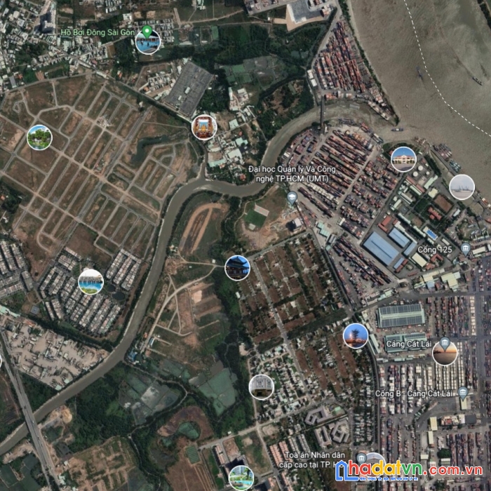 Cho thuê 8000m2- đất sxkd khu cát lái- giá: 650tr/th