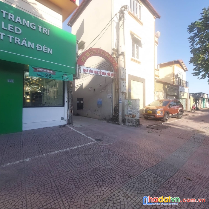 Bán đất cổ linh 96m2, mặt tiền= 5m,  4.5 tỷ (thương lượng).