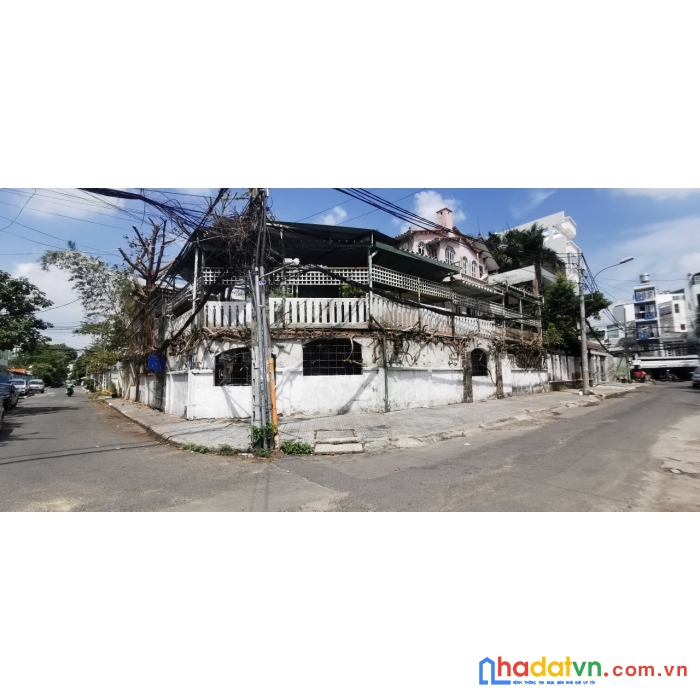 Biệt thự góc 2 mặt tiền hòa hưng p.12 q.10, 21x20m, trệt, sân thượng