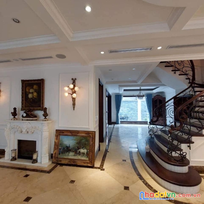 Biệt thự an dương - yên phụ - tây hồ. gara. ô tô tránh. dt 125m2. mt 7,7m. giá 16,5 tỷ.