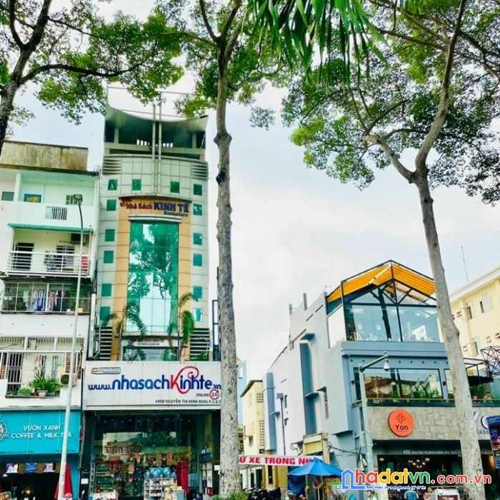 Cho thuê toà nhà mặt tiền 490b nguyễn thị minh khai, phường 2, quận 3,