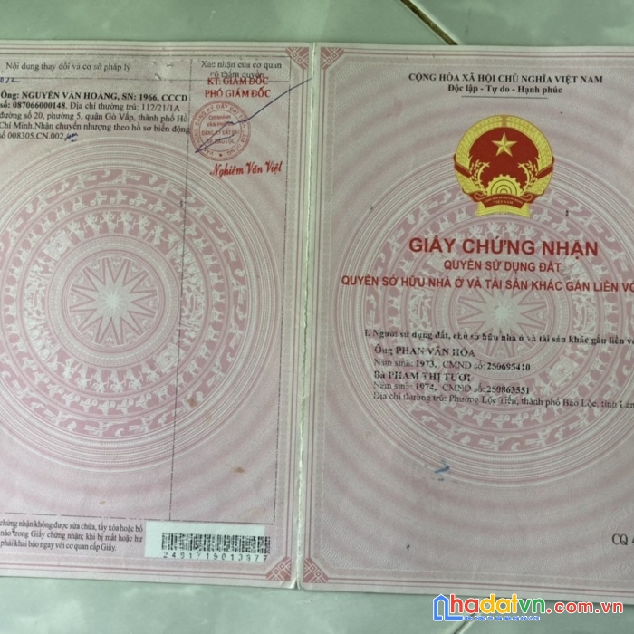 Sở hữu ngay căn nhà đẹp vị trí đắc địa tại tp bảo lộc lâm đồng