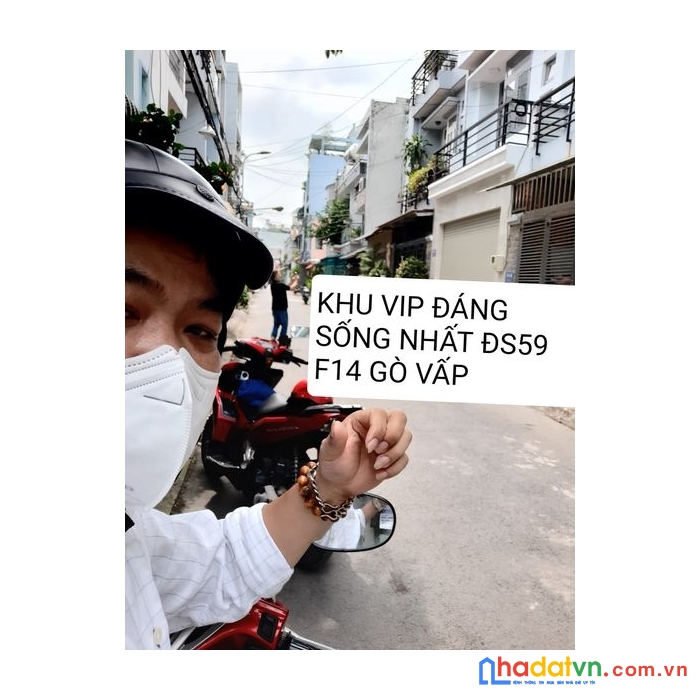 Nhà đẹp - 1/ đường số 59 phường 14 quận gò vấp 4x17=8txx