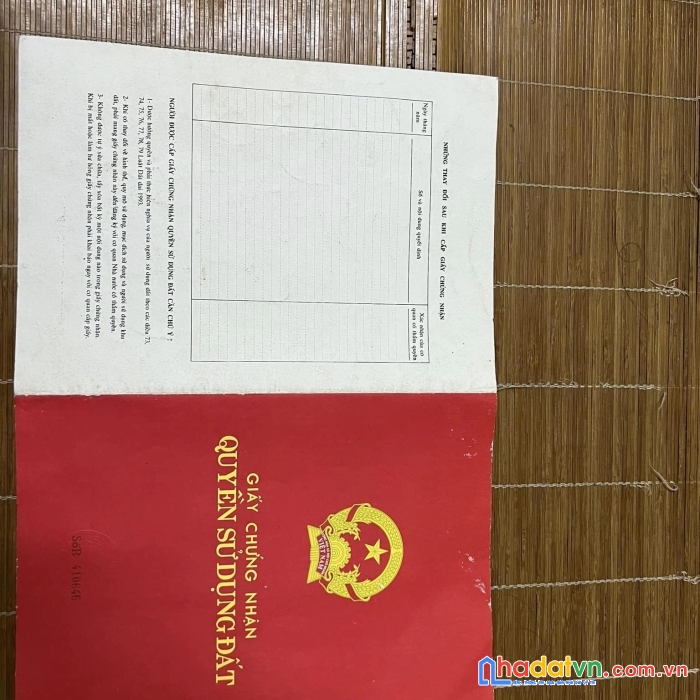 Chính chủ cần bán gấp mảnh đất ở ngay trung tâm thành phố