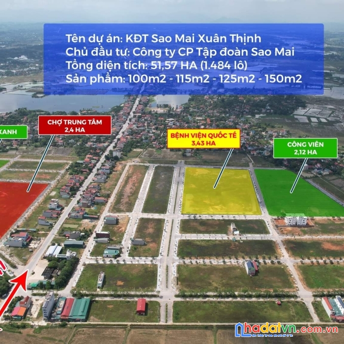Chưa từng có và sẽ không bao giờ có một siêu phẩm đất nền ven kcn tiêm năng như vậy