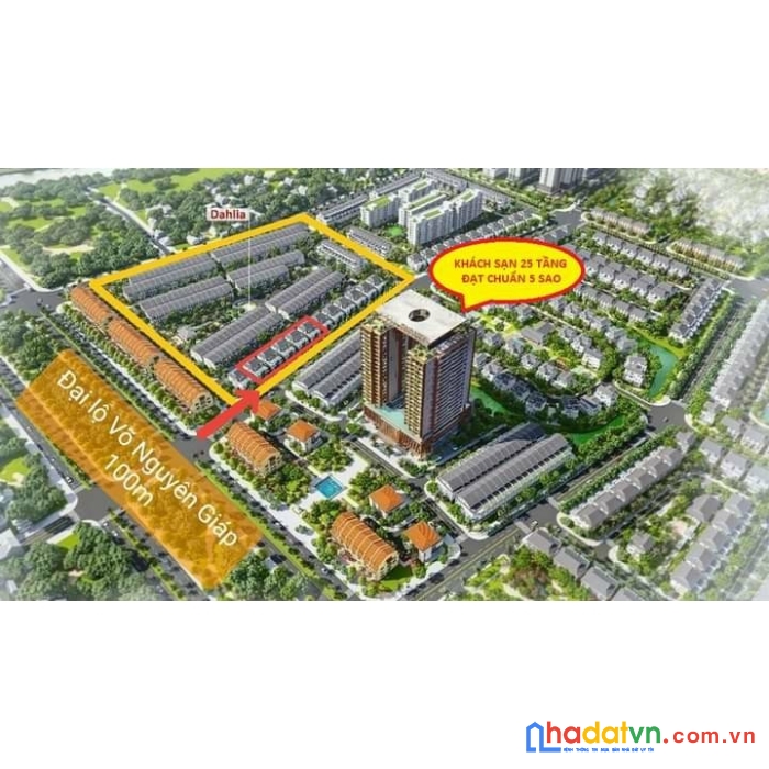Nhà liền kề eco garden huế - trả trước 1.2 tỷ - hỗ trợ vay 70% lãi suất ưu đãi