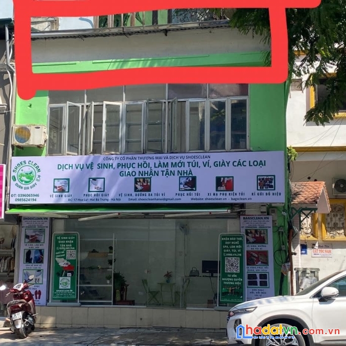 Cho thuê đặt biển quảng cáo tại 17 hoa lư, p. đại hành, q. hai bà trưng, hà nội.